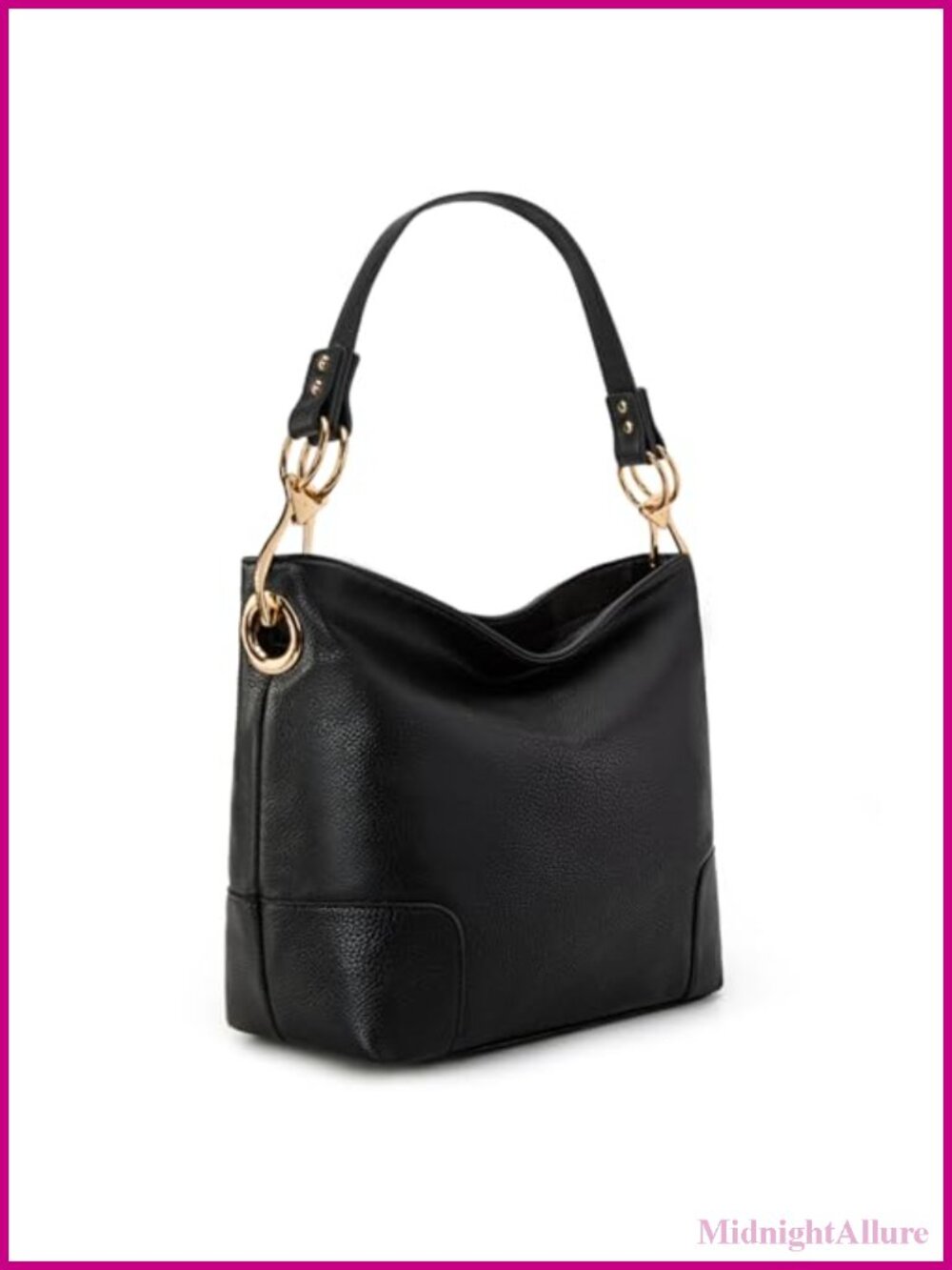 Hobo Shoulder Bag Top Handle Satchel Handbag Slouchy Purse